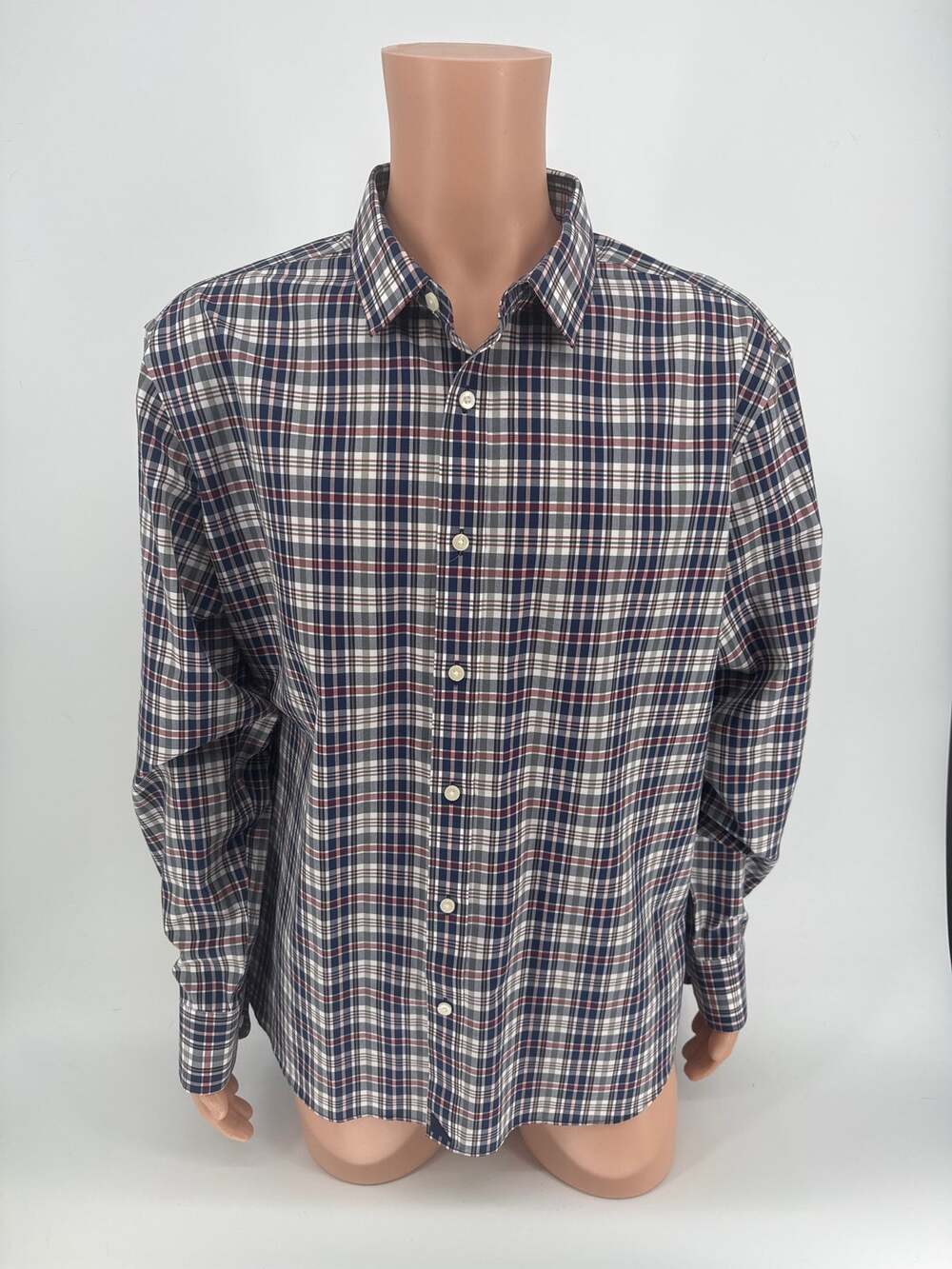 UNTUCKit Wrinkle-Free Regular Fit Men’s Long-Sleeve Button-Up Size 2XL